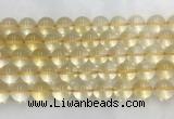 CRBS11 15 inches 16mm round citrine gemstone beads wholesale