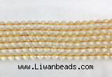 CRBS16 15 inches 6mm faceted round citrine beads wholesale