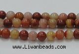 CRS02 15.5 inches 6mm round rainbow stone beads wholesale