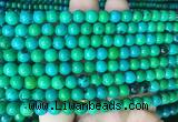 CSBS03 15 inches 6mm round synthetic chrysocolla gemstone beads wholesale