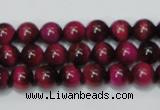 CTE136 15.5 inches 8mm round dyed tiger eye gemstone beads
