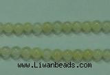 CTG05 15.5 inches 3mm round tiny yellow jade beads wholesale