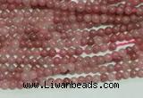 CTG110 15.5 inches 2mm round tiny rhodochrosite gemstone beads wholesale