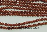 CTG112 15.5 inches 2mm round tiny goldstone beads wholesale