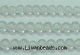 CTG44 15.5 inches 2mm round tiny white crystal beads wholesale