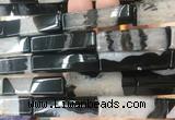CUBS101 15 inches 12*40mm cuboid agate gemstone beads wholesale