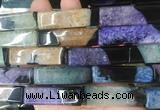 CUBS102 15 inches 12*40mm cuboid agate gemstone beads wholesale