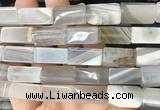 CUBS106 15 inches 10*20mm cuboid agate gemstone beads wholesale