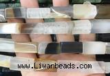 CUBS107 15 inches 10*20mm cuboid agate gemstone beads wholesale