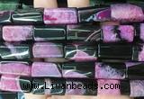 CUBS109 15 inches 10*20mm cuboid agate gemstone beads wholesale
