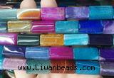 CUBS116 15 inches 10*20mm cuboid agate gemstone beads wholesale