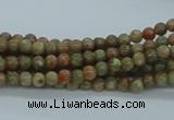 CUG01 15.5 inches 4mm round unakite gemstone beads wholesale
