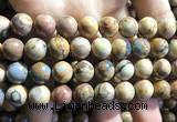 CVJ06 15.5 inches 14mm round venus jasper beads wholesale