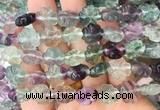 FLBS66 15 inches 12mm carved four leaf clover fluorite gemstone beads wholesale
