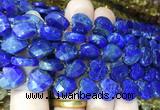HGBS132 15 inches 12mm faceted heart Lapis lazuli beads wholesale