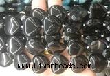 HGBS152 15 inches 20*20mm heart Agate gemstone beads wholesale