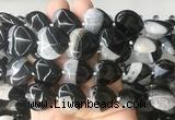 HGBS153 15 inches 20*20mm heart Agate gemstone beads wholesale