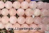 LSBS03 15 inches 20mm round rose quartz beads wholesale