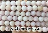 LSBS1002 15 inches 14mm round morganite gemstone beads wholesale