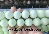 LSBS1012 15 inches 22mm round lemon turquoise gemstone beads wholesale