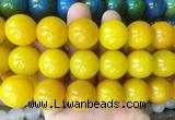 LSBS121 15 inches 20mm round agate gemstone beads wholesale