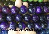 LSBS126 15 inches 20mm round agate gemstone beads wholesale