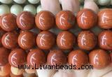 LSBS177 15 inches 20mm round red jasper gemstone beads wholesale