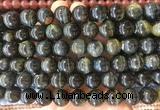LSBS231 15 inches 14mm round blue tiger eye gemstone beads wholesale