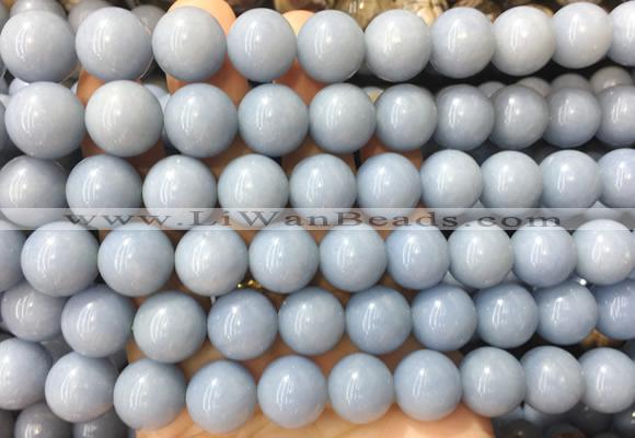 LSBS232 15 inches 14mm round blue angel skin gemstone beads wholesale