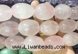 LSBS251 7.5 inches 22*30mm - 25*35mm nuggets rose quartz gemstone beads wholesale