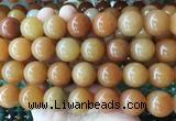LSBS261 15 inches 18mm round red aventurine gemstone beads wholesale