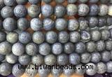 LSBS288 15 inches 14mm round blue coral gemstone beads wholesale