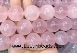 LSBS30 15 inches 23mm - 24mm round rose quartz gemstone beads wholesale