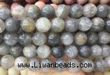 LSBS318 15 inches 18mm round cloudy quartz gemstone beads wholesale