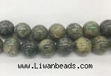 LSBS332 15 inches 25mm round Africa stone gemstone beads wholesale