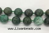 LSBS338 15 inches 30mm round Africa jade gemstone beads wholesale