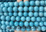 LSBS345 15 inches 14mm round blue sky stone beads wholesale