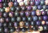 LSBS400 15 inches 14mm round imitation sugilite gemstone beads wholesale