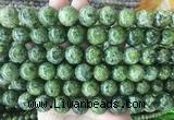 LSBS402 15 inches 14mm round peridot gemstone beads wholesale