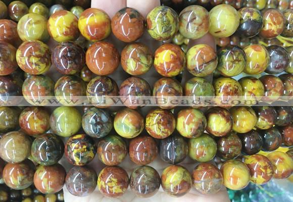 LSBS403 15 inches 14mm round colorful pietersite gemstone beads wholesale