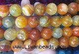 LSBS436 15 inches 20mm round agate gemstone beads wholesale