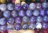 LSBS438 15 inches 20mm round agate gemstone beads wholesale
