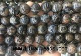 LSBS447 15 inches 18mm round crazy lace agate beads wholesale