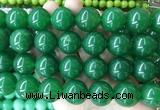 LSBS451 15 inches 20mm round candy jade gemstone beads wholesale