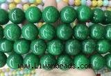 LSBS453 15 inches 20mm round candy jade gemstone beads wholesale