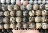 LSBS469 15 inches 18mm round agate gemstone beads wholesale