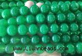 LSBS483 15 inches 16mm round candy jade gemstone beads wholesale
