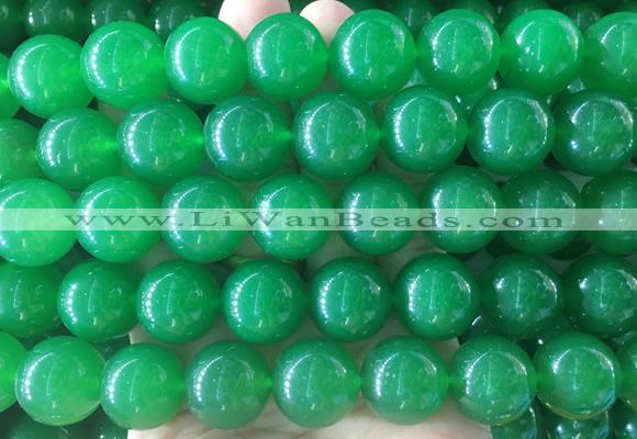 LSBS484 15 inches 18mm round candy jade gemstone beads wholesale