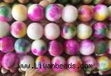 LSBS488 15 inches 20mm round candy jade gemstone beads wholesale