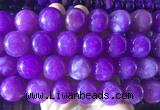 LSBS490 15 inches 20mm round candy jade gemstone beads wholesale